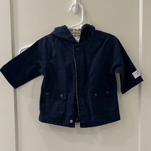 Janie and jack lightweight navy jacket - 6-12 months